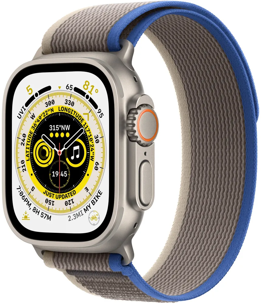 Apple Watch Ultra Blue/Gray Trail Loop S/M