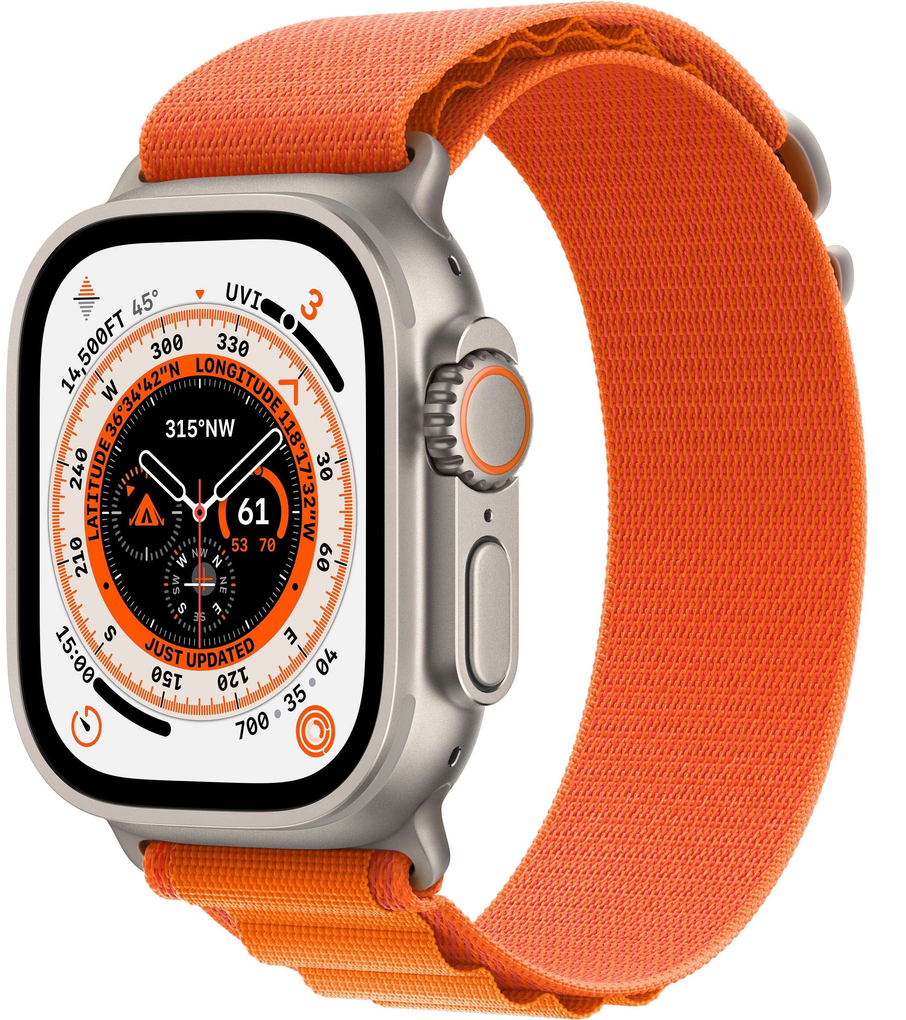Apple Watch Ultra Alpine Loop Orange L